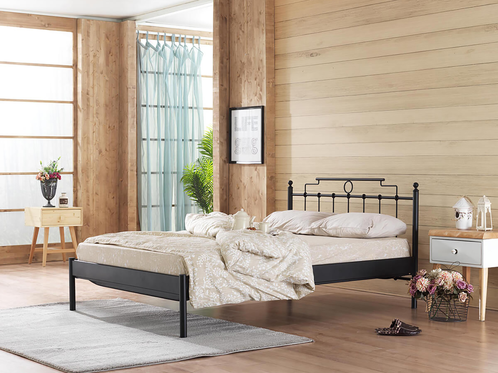 Hatkus-S Metallic Bedstead