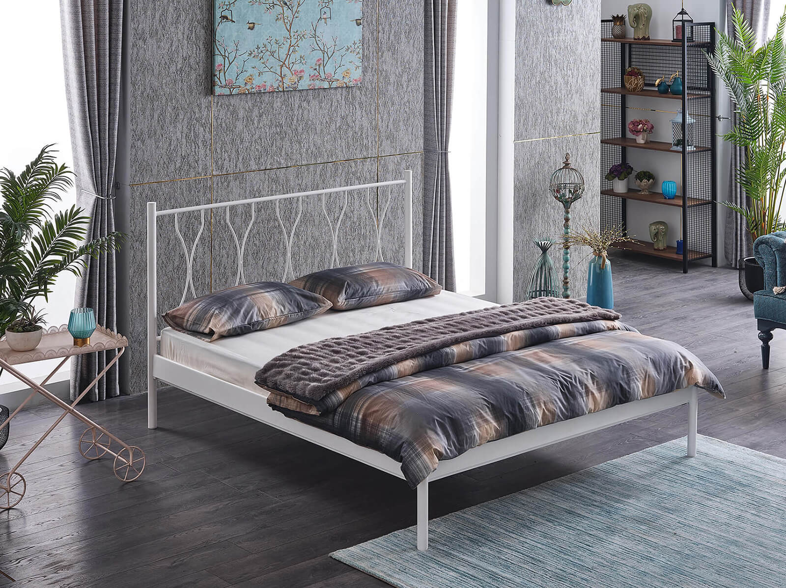 Teos Metallic Bedstead