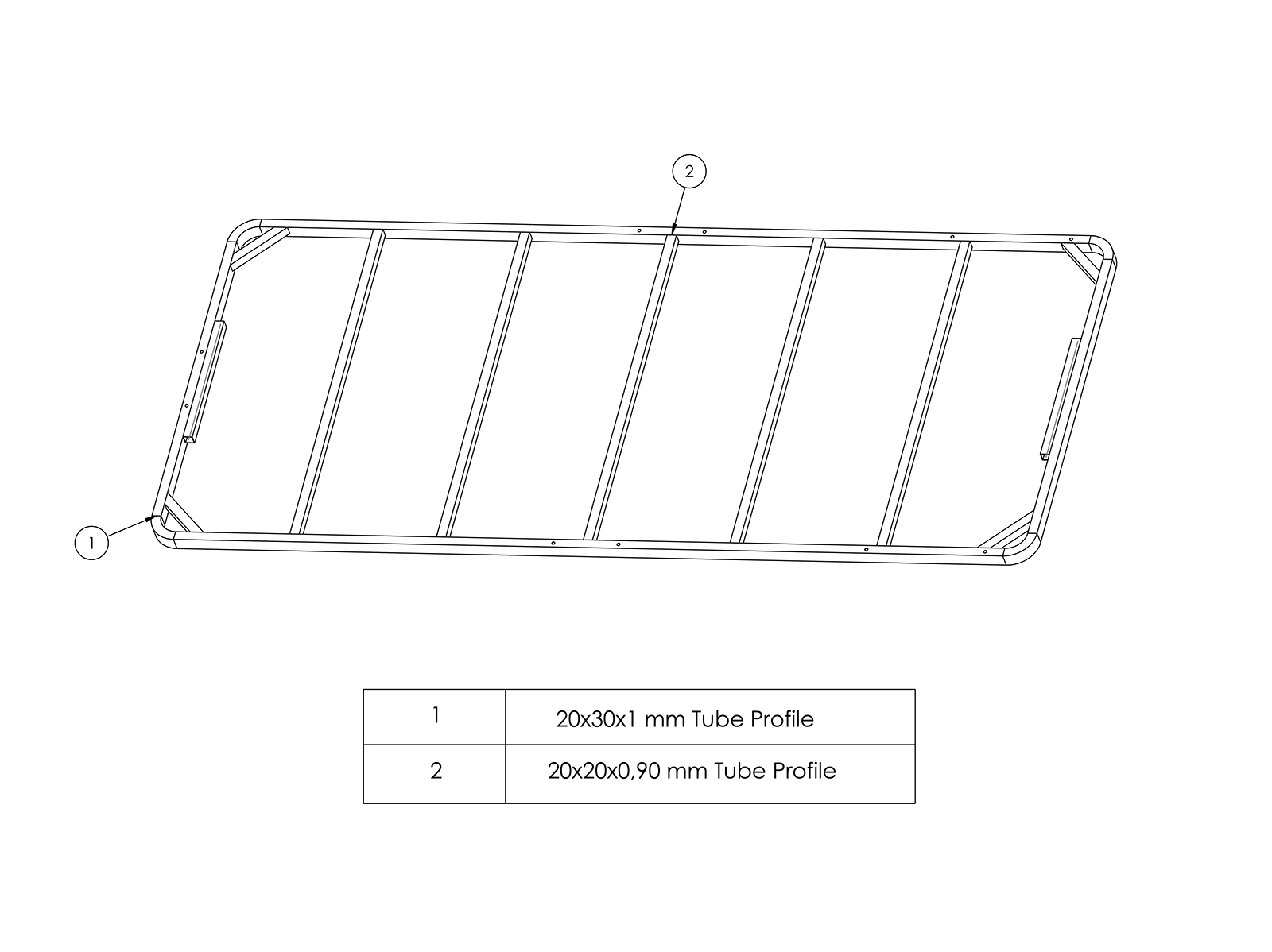 Single Storage Frame