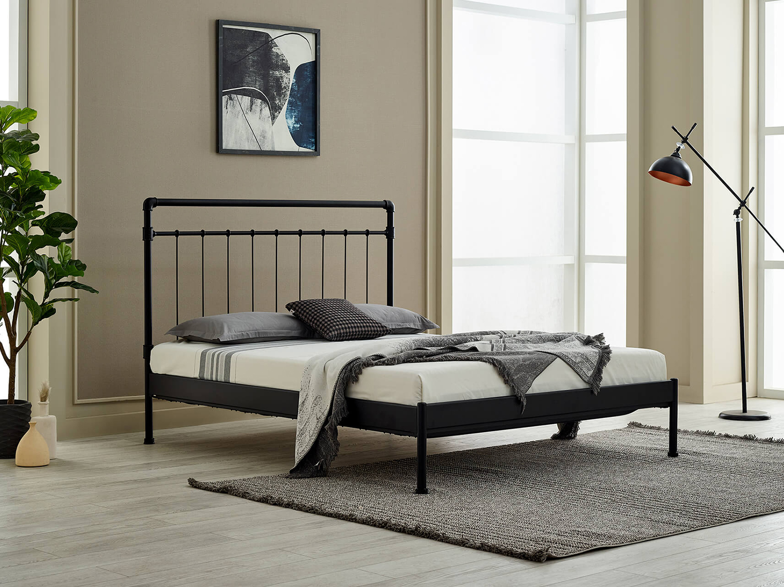 Odin-S Metallic Bedstead